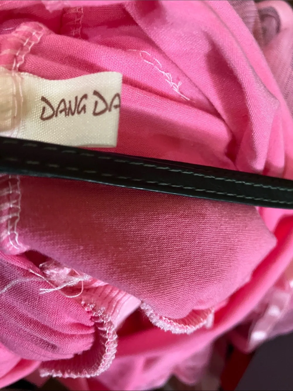 Girls Pink Layered Tulle Dance Skirt with Satin Bow